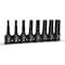 Dynamic Tools 1/2" Drive 8 Piece SAE Hex Head Bit Impact Socket Set D018102 - alternate 3